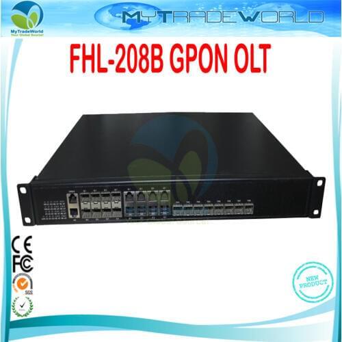 FHL208B GPON OLT 8 GPON Interfaces 8 GE Combo Ethernet/GE Electrical Interfaces MDI/MDIX Auto-Adaptive Function ITU-T G.984.x