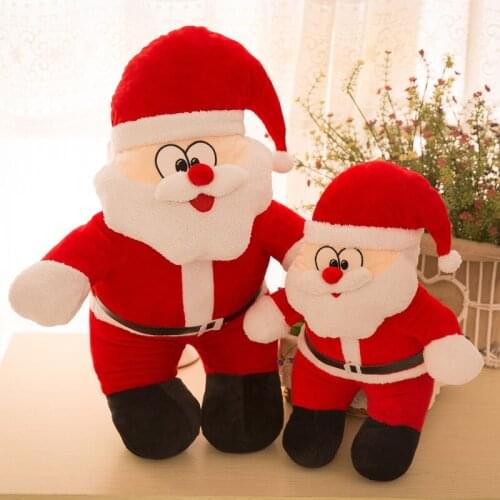 Santa Doll Plush Toy Decorations Accessories Doll Christmas Company Custom Rag Doll Pillow