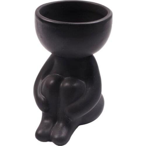 Creative Flowerpot Imitation Humanoid Shape Workmanship Planting Planter Pot Home Garden Flowerpots Decoration Ornaments Gifts