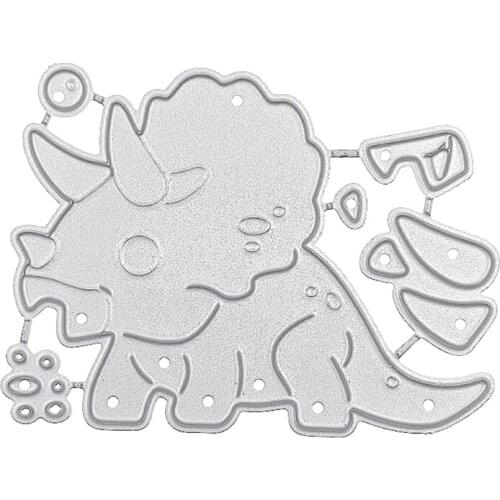 Dinosaur Metal Cutting Dies Stencil DIY Scrapbooking Album Paper Card Template
