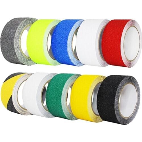 Anti-Slip Tape Anti Slip Stickers High Friction Non Slip Traction Tape Abrasive Adhesive for Stairs Safety Tread Step