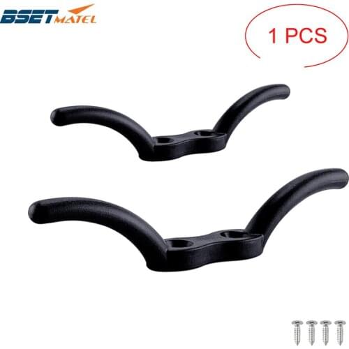 Nylon Flagpole Cleat Hook Flag Rope Cleat Sailboat Sailing Mast Halyard Boat Marine Yacht Kayak Securing Tie Down Tarps Awnings