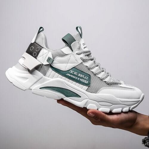 New Arrivial Autumn Men Running Shoes Reflective Sport Walking Sneakers Comfortable Athletic Trainers Cool Teenagers Footwear