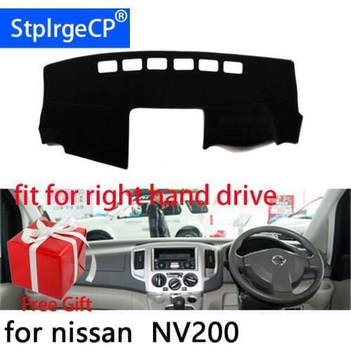 Car Dashboard Cover Mat for Nissan NV200 Vanette Evalia 2010-2016 Right Hand Drive Dashmat Pad Dash Covers Dashboard Accessories