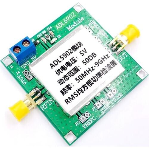 RF detector ADL5902 50Mhz - 9GHZ 65DB TruPwr detector RMS detection for Transmitter power control Ham Radio Amplifier