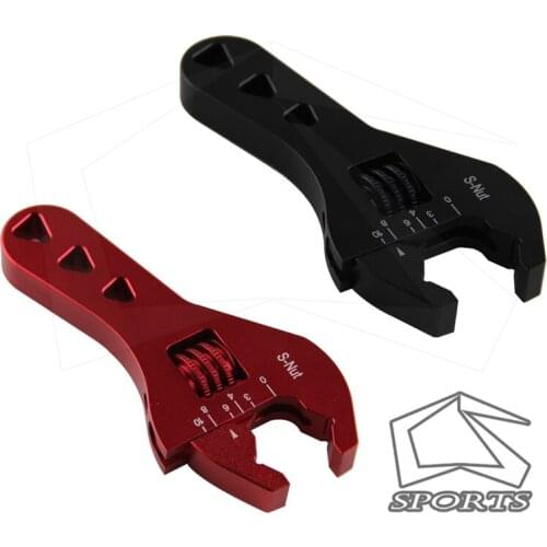 AN AN3 3AN-16AN Adjustable Wrench Spanner Fitting Tools Aluminum Anodized