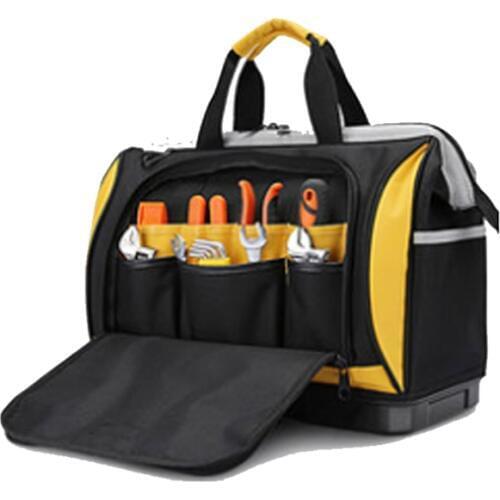 Tool Bag Portable Electrician Bag Multifunction Repair Installation Canvas Screwdriver Knife Home Tool Storage Bag Work Pocket