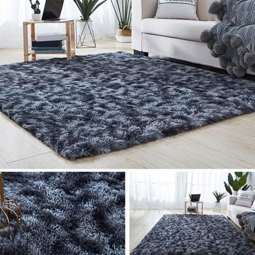 Bedroom Absorbent Carpet Tie Dye Living Room Plush Soft Carpet Bedroom Non Slip Floor Mats Stylish High Quality New Carpet