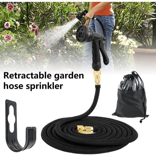 High Quality Garden Hose Pipe Water Hose Expandable Magic Hose 9 Patterns Water Gun Foam Pot Big Promotion