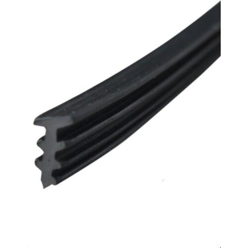 3M/5M High flexibility PVC Seal Strip Vintage aluminum window card slot glass door soundproof windproof moisture proof fixed