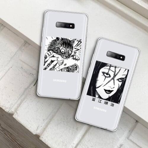 Anime cartoon horror design Phone Case Transparent For Samsung Galaxy A S 7 8 11 21 50 30 81 51 90 5G 20 E Ultra M60S