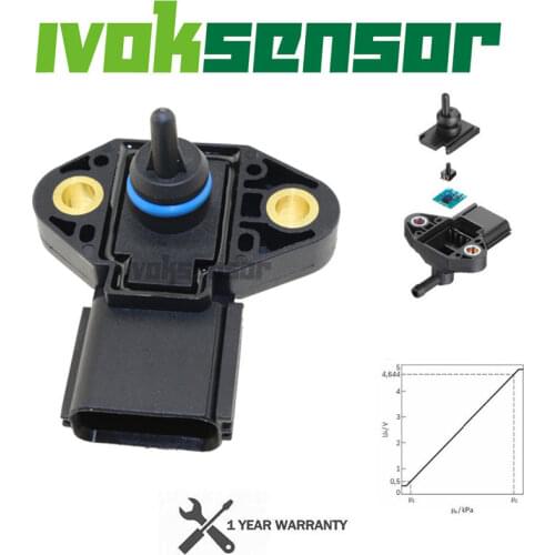 Fuel Injector Rail Pressure Sensor For Ford Escape Explorer Focus Maverick Mustang 2005 2008 2007 Crown Victoria 3F2E9G756AD