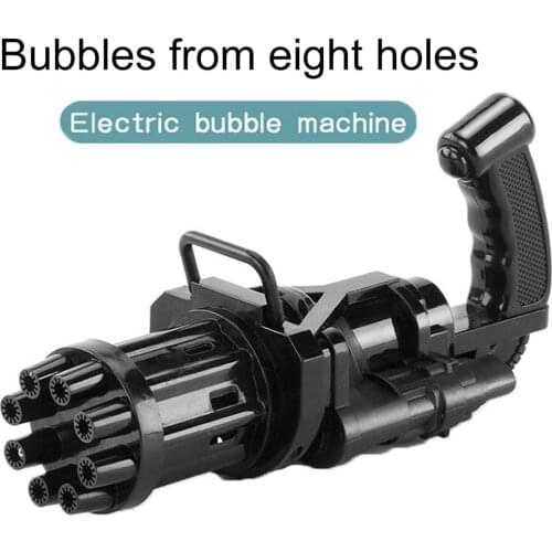 Kids Bath Toys Bubble Gum Machine Toys For Children Plastic Toy Bubb For Kid Gatling Bubble Machine bouteille de savon à