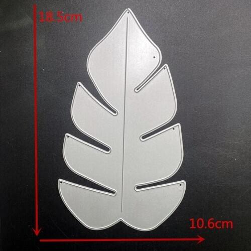 BIG LEAVES Scrapbook Metal Cutting Dies For Scrapbooking Stencils DIY Paper Album Cards Making Embossing Die Cut CRAFT Cutter