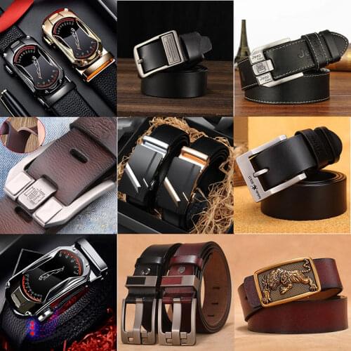 Men Leather Belt