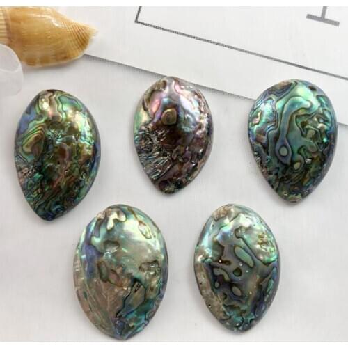 Natural abalone shell ornaments \small jewelry pendant necklace Natural Abalone Shells Seashells AquariumDIY Nautical Decor