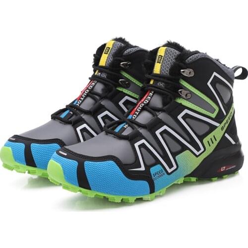 Outdoor lover hiking shoes mens waterproof mountain boots leather woodland tactical shoes Mens Casual Shoes Mens Dress Shoes