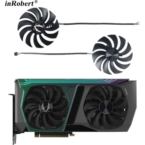 New 95MM GAA8S2U 12V 0.45A RTX3070 GPU Cooling Fan For Zotac Gaming RTX 3070 AMP Holo LHR Graphics Card Fan