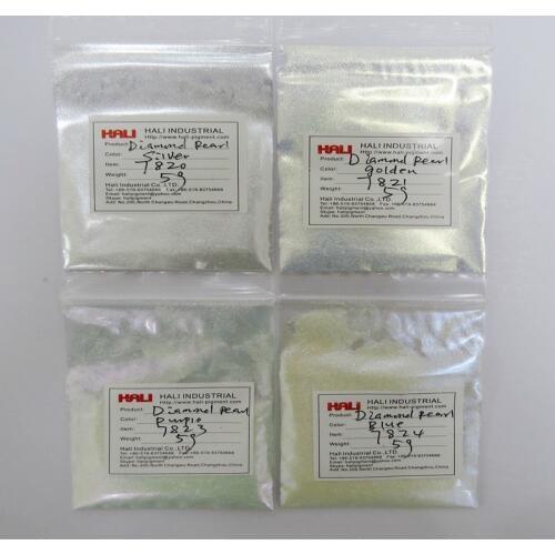 Diamond pearl pigment, pearlescent pigment,mica powder,nail powder,1lot=4color*5g,item:7820,7821,7823,7824;free shipping