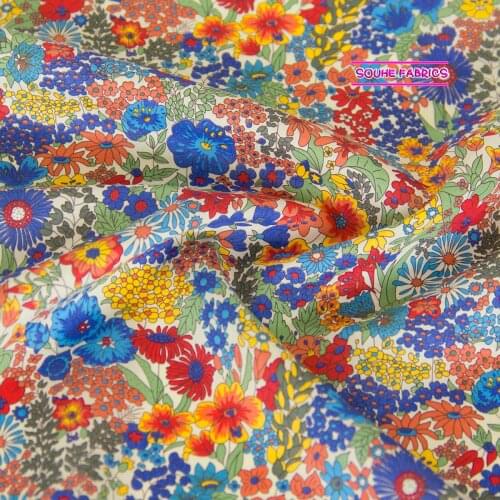 Half-Meter Liberty Fabrics Tana Lawn Cotton Margaret Annie Clothing Fabrics