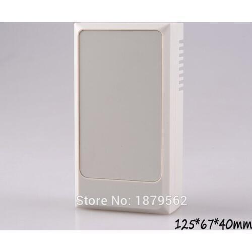 125*67*40mm project box for electronic housing DIY wall-mounted junction box abs plastic box small plastic control enclosure