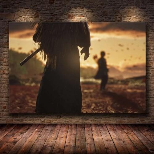 The Game Of Ghost Of Tsushima Figure Role Poster Prints Art Canvas Painting Boy Room Decorate Wall Pictures Living Home Decor