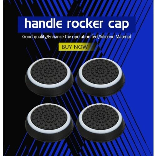Thumb Stick Grips Caps For Playstation 4 Ps4 Pro Slim Silicone Analog Thumbstick Grips Cover For Xbox Ps3 Ps4 Accessories