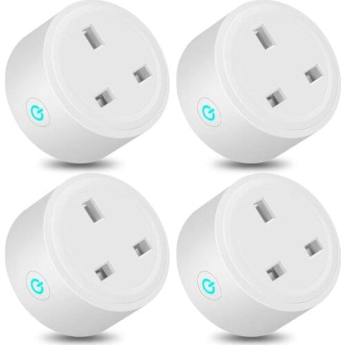 New ZigBee Smart Plug 16A UK Socket Tuya Smart Life APP Work With Alexa Google Home Assistant Voice Control Power Monitor Timing