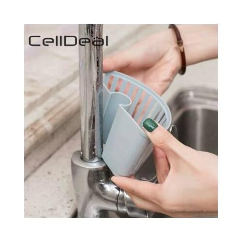 Debris Rack Drain Rack Sink Plastic Hanging Basket Racks Shelf Basket Spout Holder Sponge Storage Kitchen Supplies Faucet Rack