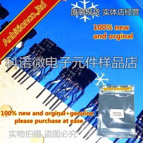 10pcs 100% new and orginal 2SC1645 C1645 2SC1645S TO-92 High-gain Amplifier Transistor (32V, 0.3A) in stock