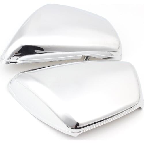 Motorcycle Accessoreis Chrome Battery Side Fairing Cover For Yamaha XV 700 750 1000 1100 Virago 1984-up