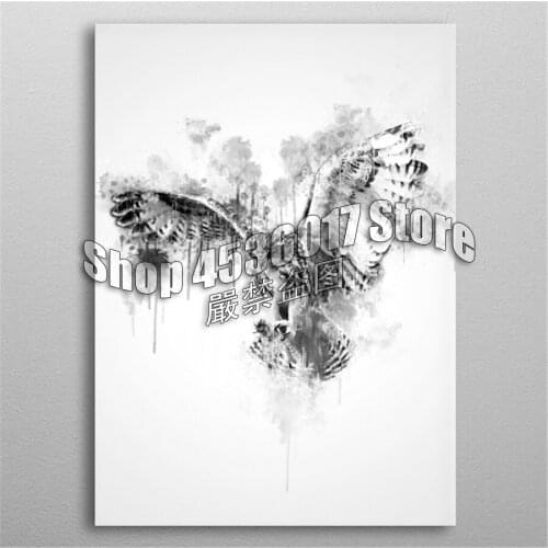 5d Diy Diamond Painting Cross Stitch Diamond Embroidery Owl Black & White Diamond Mosaic Full Gifts Handmade Picture Home Decor