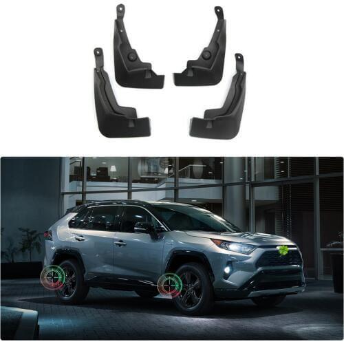 LFOTPP Car Mud Flaps Fenders For RAV4 5th 2019 2020 Wheel Front Rear Mudguard Splash Protective Guards Fender Car Exterior Parts