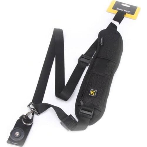 Quick Sling Camera Single Shoulder Belt Adjustable Shockproof Nylon Strap for Canon for Sony for Nikon SLR DSLR Cameras