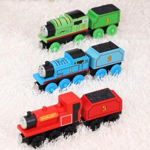 Disney Children Birthday Gift Thomas and Friends Engine Gordon Henry Belle Thomas wood train Toys