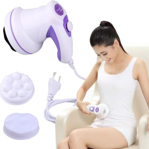 Electric neck back massager slimming cellulite leg foot Waist body Massager vibrator relaxation Health care massage machine tool