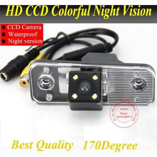 HD Car rearview camera for Sante fe CCD HD chip Free shipping +IP69k+Night Vision