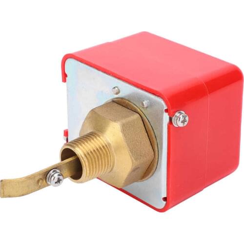 HFS-15 Water Flow Switch Target Type G1/2in Interface Brass High Sensitivity Target Flow Switch