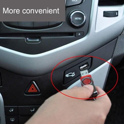 9V- 16V Car Trunk Open Close Button Switch Assembly With USB Port for Chevrolet Cruze 3A Automobile Interior Accessaries