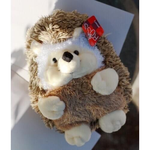 Stuffed animal cute hedgehog plush toy 35cm hedgehog doll h5651