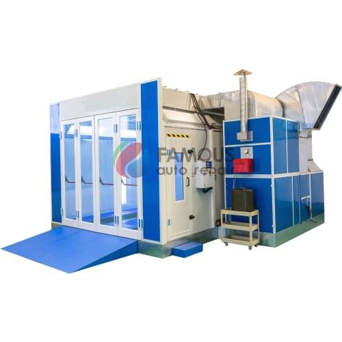 Australian standard diesel heating Used Car Spray Booth FMS8500AU for pickup truck