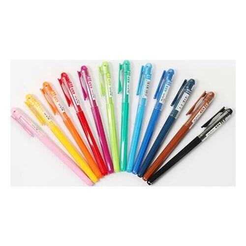 Chenguang Stationery Multicolour Gel Pen 0.38mm 12 Colors School Supplies