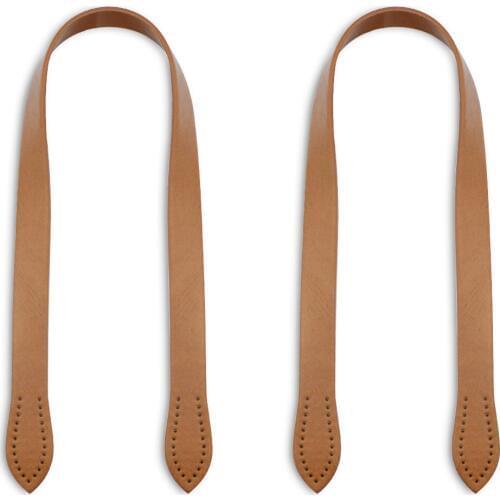 2Pcs 32-60cm Bag Belt Detachable PU Leather Handle Women Shoulder Bag DIY Replacement Accessories Handbag Handle Strap Band