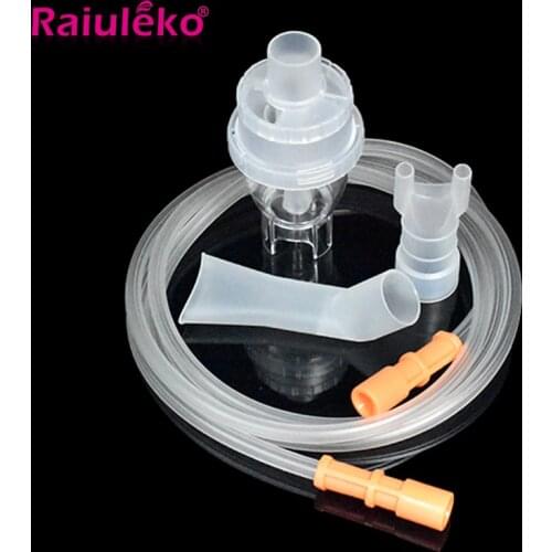 Family Medicine Household Compressor Inhaler Set Accessories Nebulizer Cup Mouth Pipe Nose Pipe Health Care For Children Adult