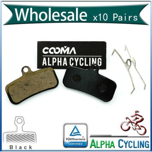 Bicycle Disc Brake Pads For SHIMANO ZEE SAINT, M640, M810, M820 Disc Brake, Resin Black, 10 Pairs, BP018