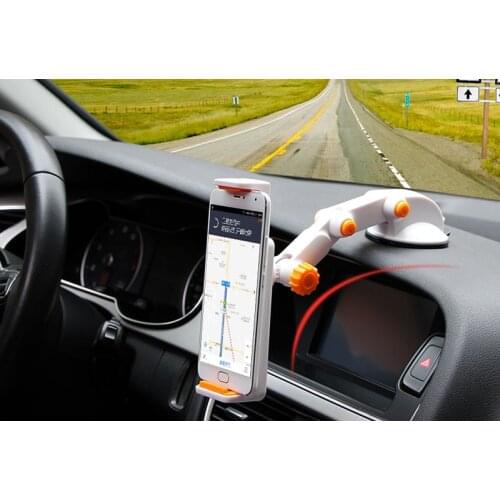 Suction GPS Mobile Phone Car Holders Adjustable Foldable Mounts Stands For Nokia 9,Blackview BV7000 Pro/A9 Pro/P2 Lite/BV7000