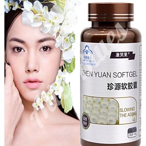 Women-beauty Pearl Powder Soft Capsules,Antioxidant,Anti Aging,Anti-Oxidation Female Beauty