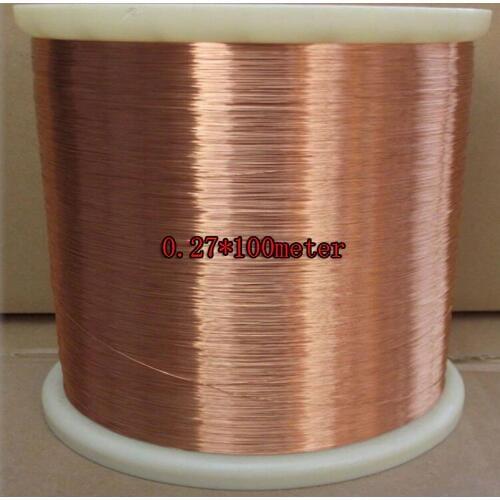 0.27 mm 100m/ pc, QA-1-155 New Polyurethane Enameled Wire,Copper wire