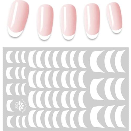 1PC 3D Nail Sticker Stick Transfer Picture Flowers Sliders Sticker DIY Nail Art Decoration