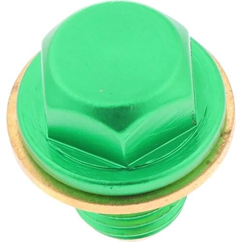 1 Piece Engine Oil Pan Screw for ATV and Motorcycle Seal Fittings